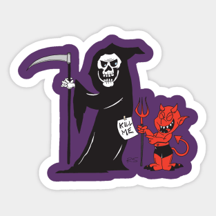 Kill Me Sticker